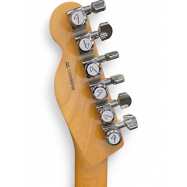 Used 2020 Fender LITMITED EDITION AMERICAN SHOWCASE TELECASTER  Pearl White Solid Body Electric Guitar