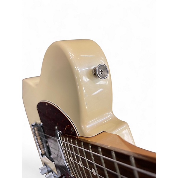 Used 2020 Fender LITMITED EDITION AMERICAN SHOWCASE TELECASTER  Pearl White Solid Body Electric Guitar