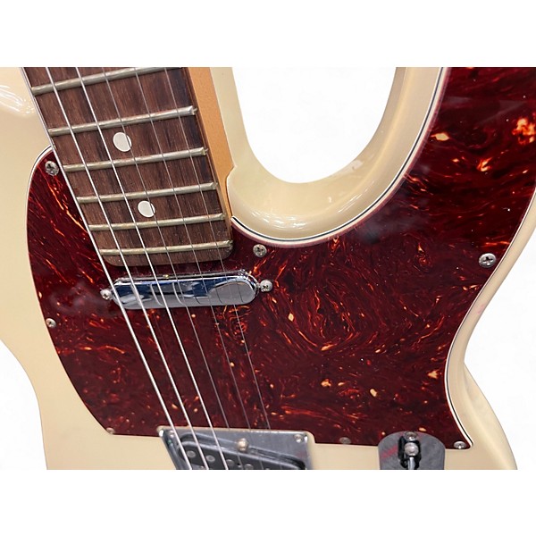 Used 2020 Fender LITMITED EDITION AMERICAN SHOWCASE TELECASTER  Pearl White Solid Body Electric Guitar