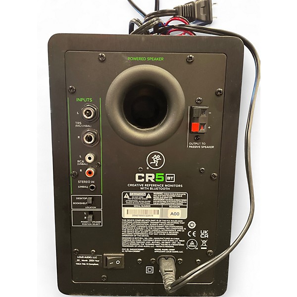 Used Mackie CR5 Powered Monitor