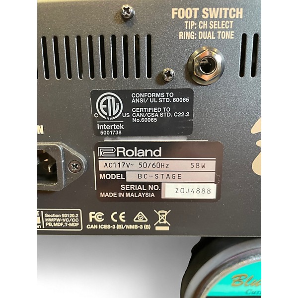 Used Roland BLUES CUBE STAGE Guitar Combo Amp