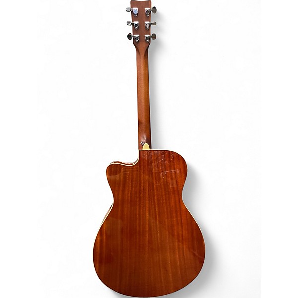 Used Yamaha FSC-TA 2 Tone Sunburst Acoustic Electric Guitar