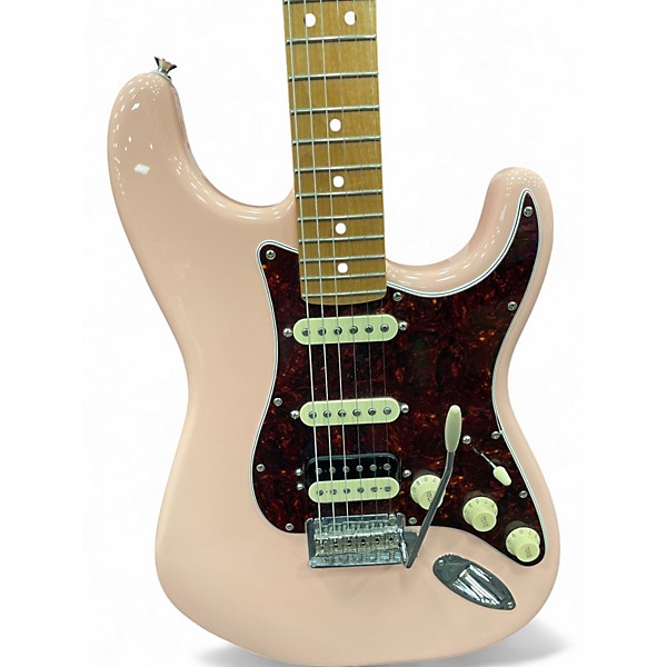 Used Fender PLAYER STRATOCASTER HSS LIMITED EDITION ROASTED NECK Shell Pink Solid Body Electric Guitar