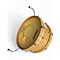 Used Farmer 3 Piece foot drums travel kit Natural Drum Kit