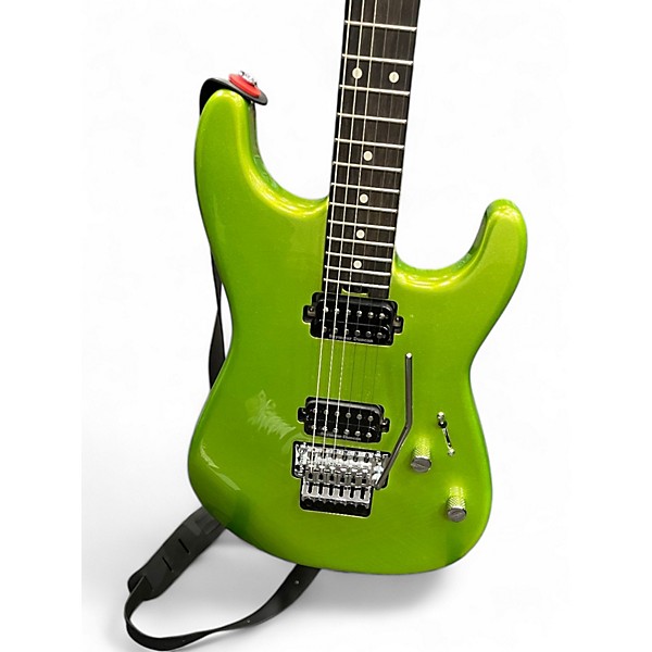 Used Charvel Pro Mod San Dimas STYLE 1 HH FRE LIME GREEN METALLIC Solid Body Electric Guitar