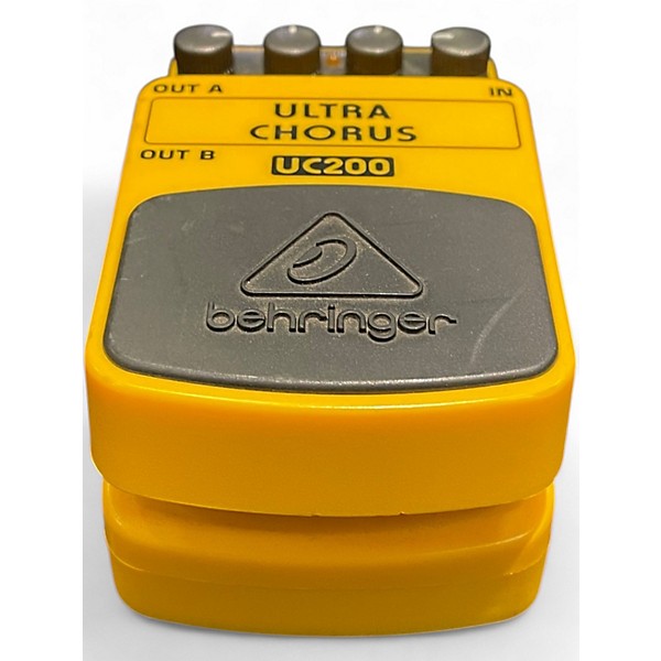 Used Behringer UC200 Stereo Chorus Effect Pedal