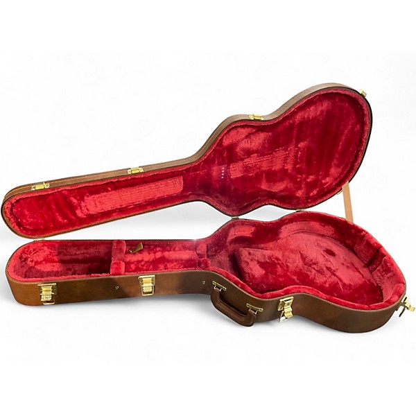 Used Gibson ES335 Figured Amber Hollow Body Electric Guitar