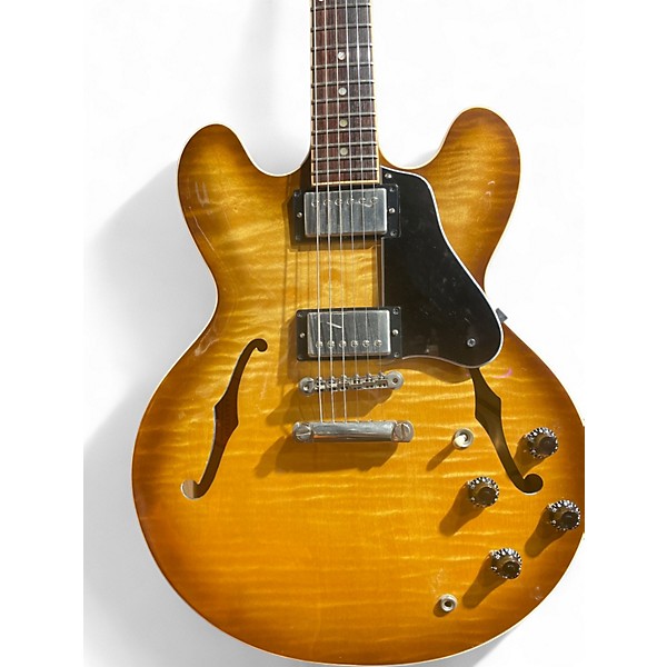 Used 2006 Gibson ES335 Figured HONEY SUNBURST Hollow Body Electric Guitar