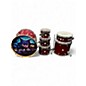 Used DW 6 Piece Design Series RED Drum Kit thumbnail