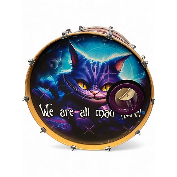 Used DW 6 Piece Design Series RED Drum Kit