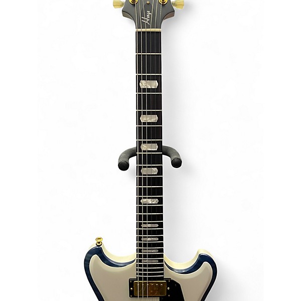 Used Knaggs Honga Tier 2 White Solid Body Electric Guitar