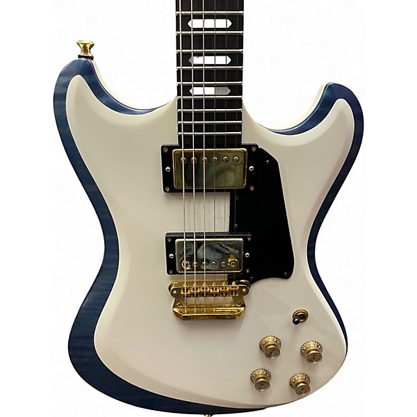 Used Knaggs Honga Tier 2 White Solid Body Electric Guitar
