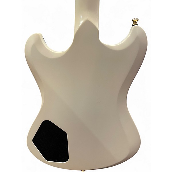 Used Knaggs Honga Tier 2 White Solid Body Electric Guitar