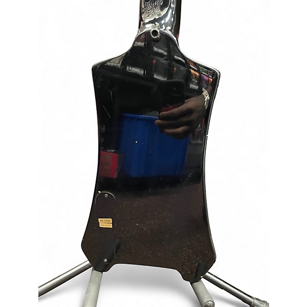 Vintage 1980s Cort Headless Black Electric Bass Guitar