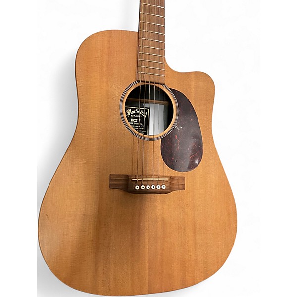 Used Martin DCX1E Natural Acoustic Electric Guitar