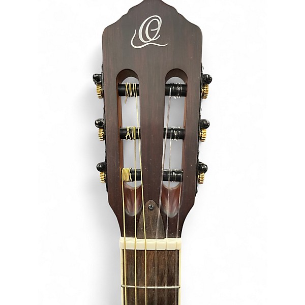 Used Ortega Tour Player Black Acoustic Electric Guitar