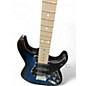 Used Glarry S TYPE Blue Solid Body Electric Guitar