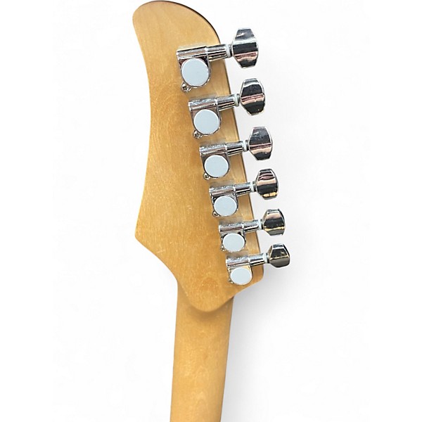 Used Glarry S TYPE Blue Solid Body Electric Guitar