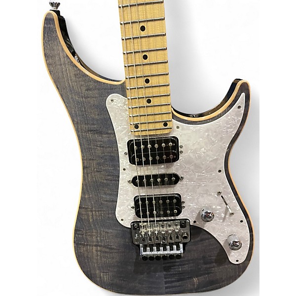 Used Vigier Excalibur Special HSH Transparent Steel Solid Body Electric Guitar