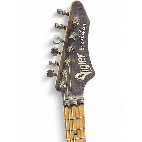 Used Vigier Excalibur Special HSH Transparent Steel Solid Body Electric Guitar