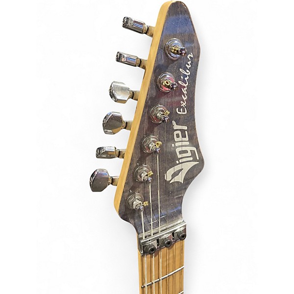 Used Vigier Excalibur Special HSH Transparent Steel Solid Body Electric Guitar