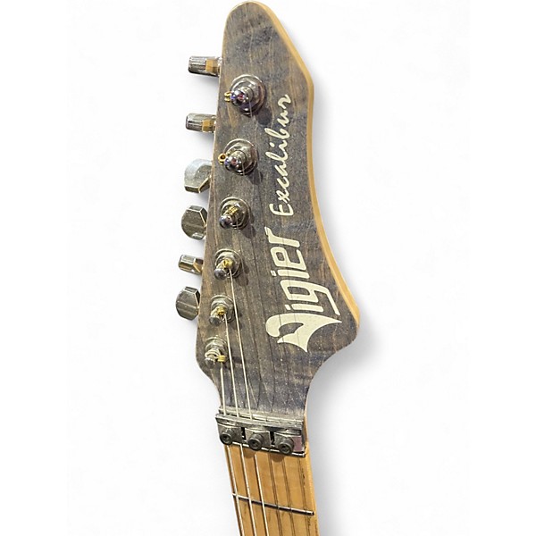 Used Vigier Excalibur Special HSH Transparent Steel Solid Body Electric Guitar