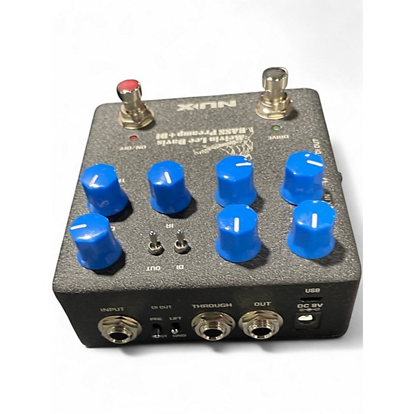 Used NUX Alvin Lee Davis Bass Preamp+DI Bass Effect Pedal