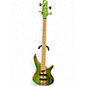 Used Ibanez SR4FMDX Trans Green Electric Bass Guitar thumbnail