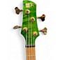 Used Ibanez SR4FMDX Trans Green Electric Bass Guitar