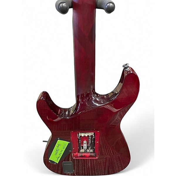 Used Schecter Guitar Research Hellraiser C1 Floyd Rose Black Cherry Solid Body Electric Guitar