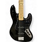Used Fender Standard Jazz Bass Black Electric Bass Guitar thumbnail