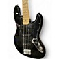 Used Fender Standard Jazz Bass Black Electric Bass Guitar