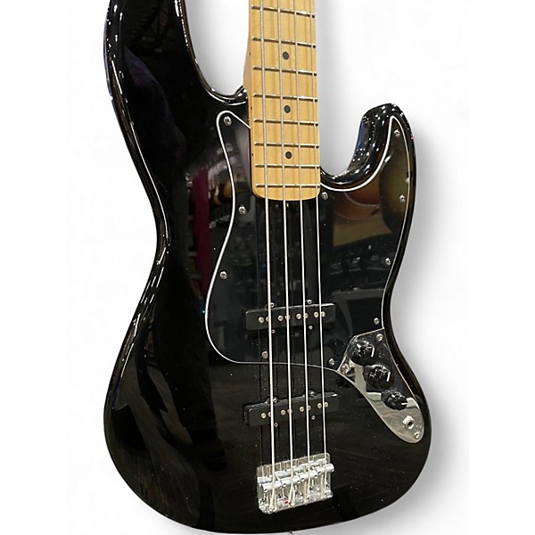 Used Fender Standard Jazz Bass Black Electric Bass Guitar