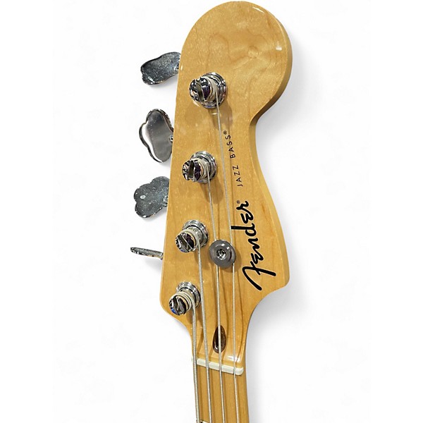 Used Fender Standard Jazz Bass Black Electric Bass Guitar