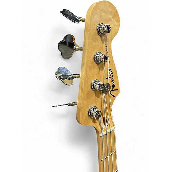 Used Fender Standard Jazz Bass Black Electric Bass Guitar