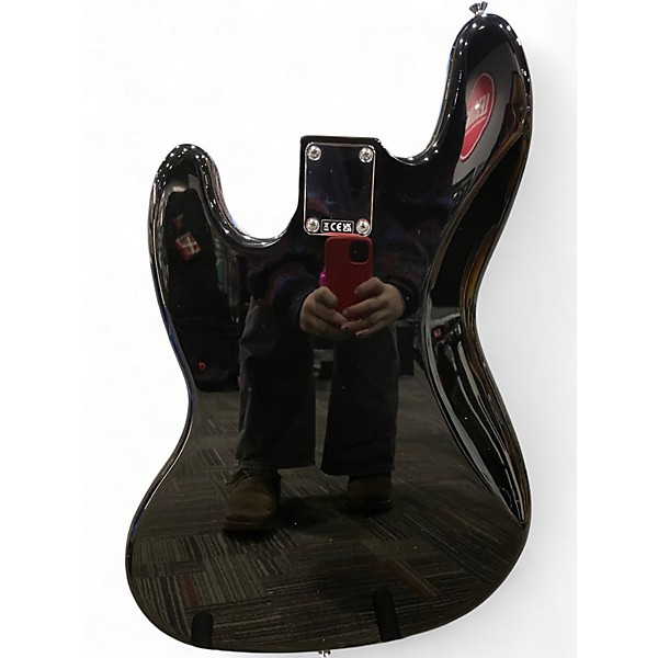 Used Fender Standard Jazz Bass Black Electric Bass Guitar