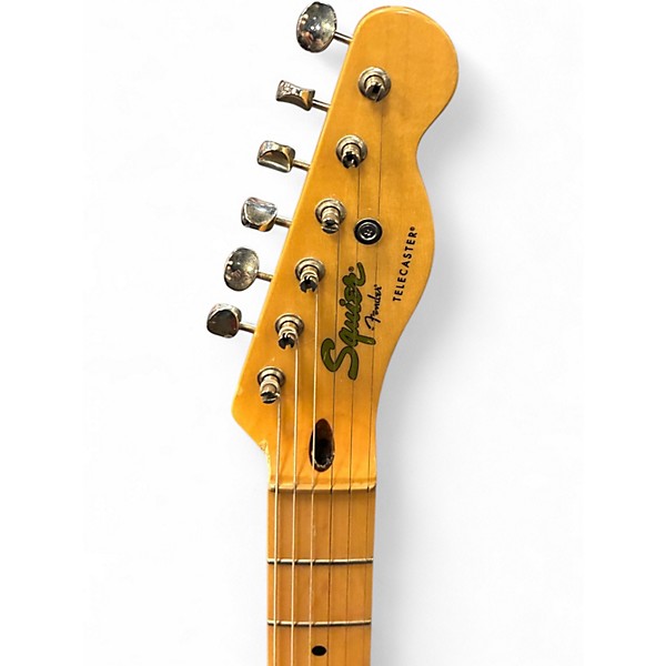 Used Squier Classic Vibe '60s Thinline Telecaster Natural Hollow Body Electric Guitar