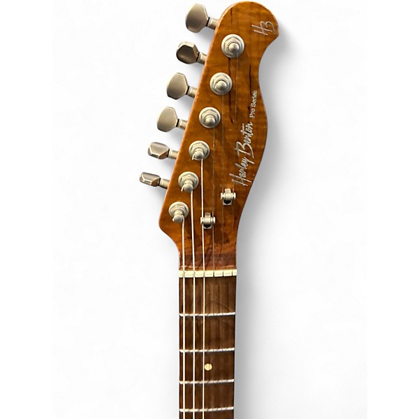 Used Harley Benton   Fusion-T HH HT Pro Series Silver Sparkle Solid Body Electric Guitar