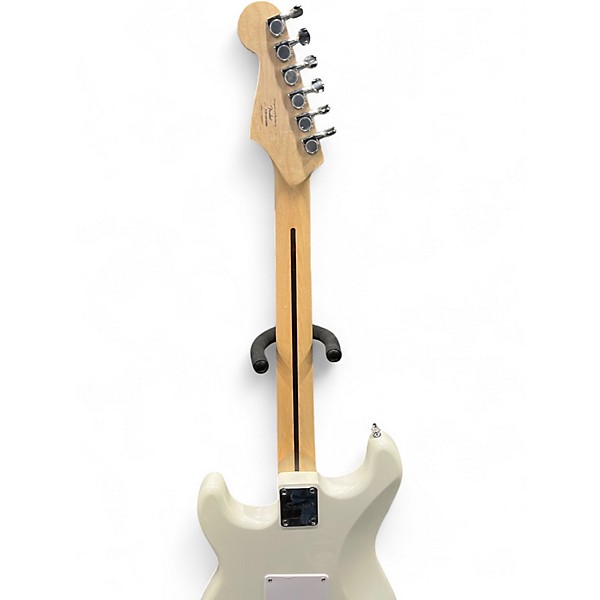 Used Squier Bullet Stratocaster White Solid Body Electric Guitar