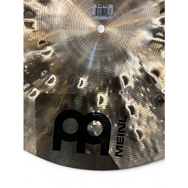 Used MEINL 18in Byzance EX Thin Hammered Crash Cymbal