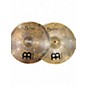 Used MEINL 15in Byzance Dark Hi Hat Pair Cymbal
