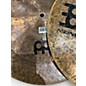 Used MEINL 18in BYZANCE DOUBLE DOWN STACK Cymbal
