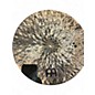 Used MEINL 18in BYZANCE DOUBLE DOWN STACK Cymbal