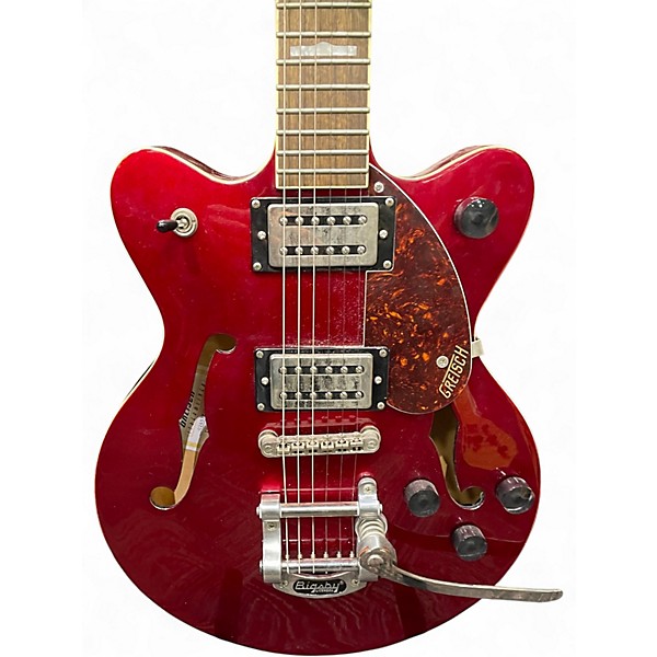 Used Gretsch Guitars G2657T Chrome Red Hollow Body Electric Guitar