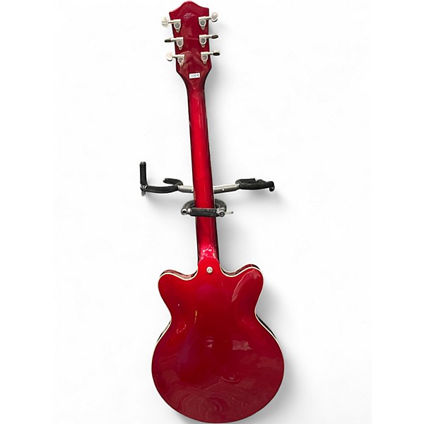 Used Gretsch Guitars G2657T Chrome Red Hollow Body Electric Guitar