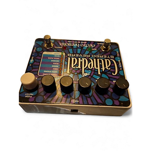 Used Electro-Harmonix Cathedral Stereo Reverb Effect Pedal