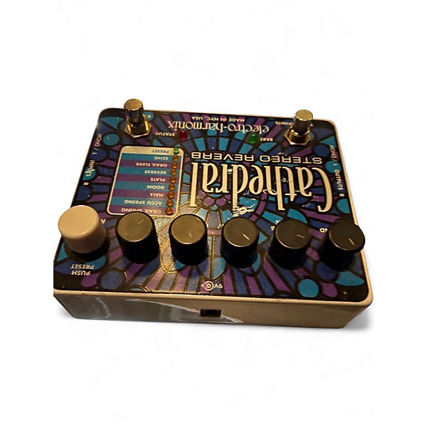 Used Electro-Harmonix Cathedral Stereo Reverb Effect Pedal