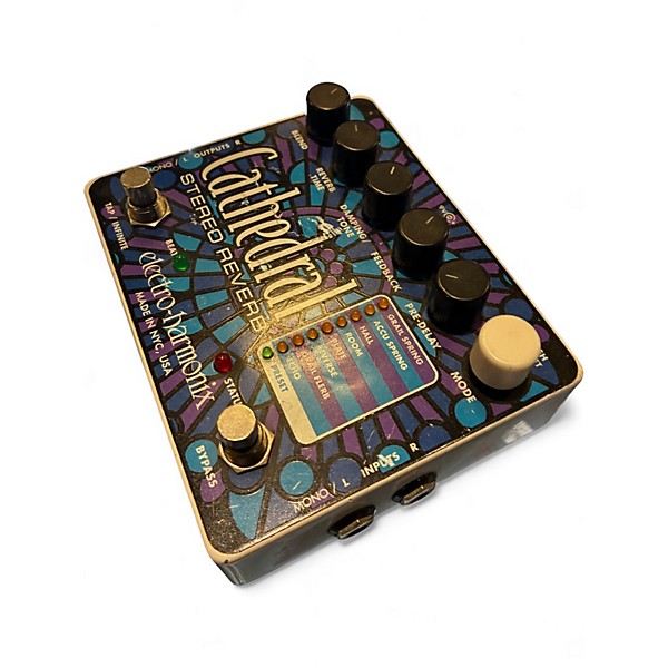 Used Electro-Harmonix Cathedral Stereo Reverb Effect Pedal