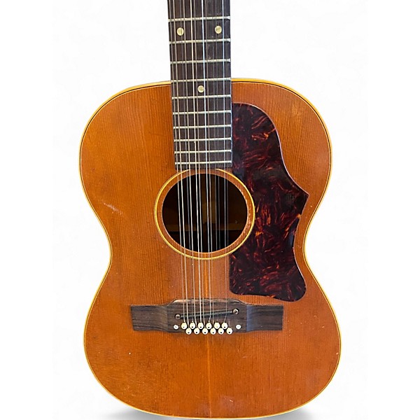 Vintage 1960s Gibson b2512n Antique Natural 12 String Acoustic Guitar