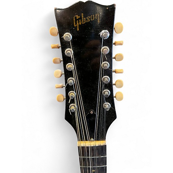 Vintage 1960s Gibson b2512n Antique Natural 12 String Acoustic Guitar